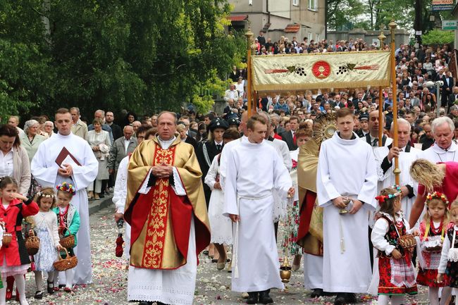 Boże Ciało 2016 - procesja w Czernichowie