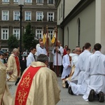 Procesja Bożego Ciała w parafii św. Marii Magdaleny w Cieszynie