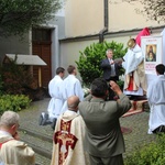 Procesja Bożego Ciała w parafii św. Marii Magdaleny w Cieszynie