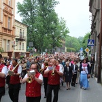 Procesja Bożego Ciała w parafii św. Marii Magdaleny w Cieszynie