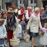 Procesja Bożego Ciała w parafii św. Marii Magdaleny w Cieszynie