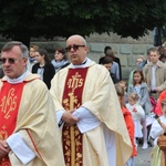 Procesja Bożego Ciała w parafii św. Marii Magdaleny w Cieszynie