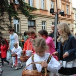 Procesja Bożego Ciała w parafii św. Marii Magdaleny w Cieszynie