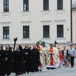 Procesja Bożego Ciała w parafii św. Marii Magdaleny w Cieszynie