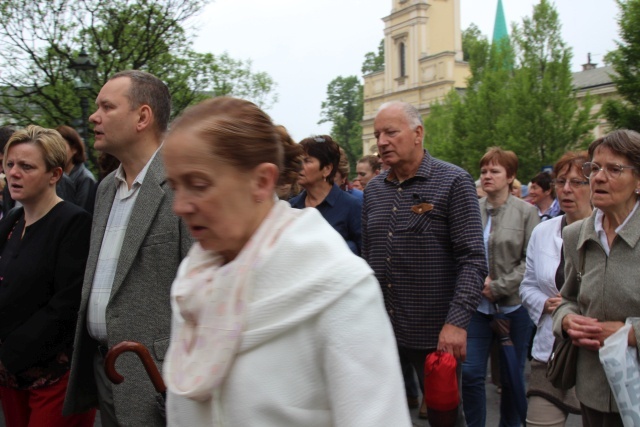 Procesja Bożego Ciała w parafii św. Marii Magdaleny w Cieszynie