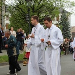 Procesja Bożego Ciała w parafii św. Marii Magdaleny w Cieszynie