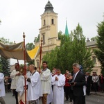 Procesja Bożego Ciała w parafii św. Marii Magdaleny w Cieszynie