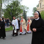 Procesja Bożego Ciała w parafii św. Marii Magdaleny w Cieszynie