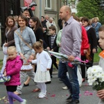 Procesja Bożego Ciała w parafii św. Marii Magdaleny w Cieszynie