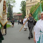 Procesja Bożego Ciała w parafii św. Marii Magdaleny w Cieszynie