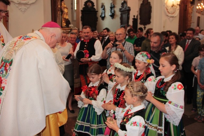 Boże Ciało w Łowiczu - Eucharystia