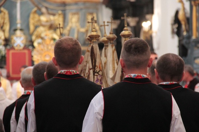 Boże Ciało w Łowiczu - Eucharystia