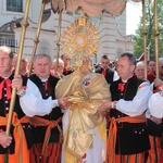 Boże Ciało w Łowiczu - Procesja