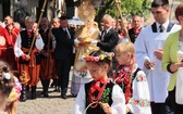 Boże Ciało w Łowiczu - Procesja