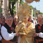 Boże Ciało w Łowiczu - Procesja