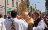 Boże Ciało w Łowiczu - Procesja