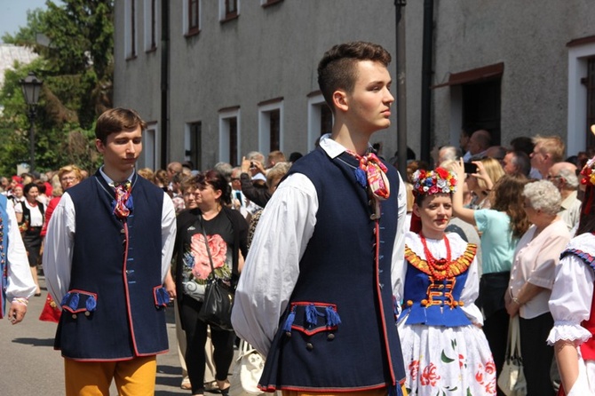 Boże Ciało w Łowiczu - Procesja