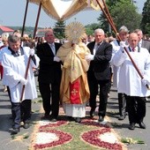 Procesja Bożego Ciała w Oporowie