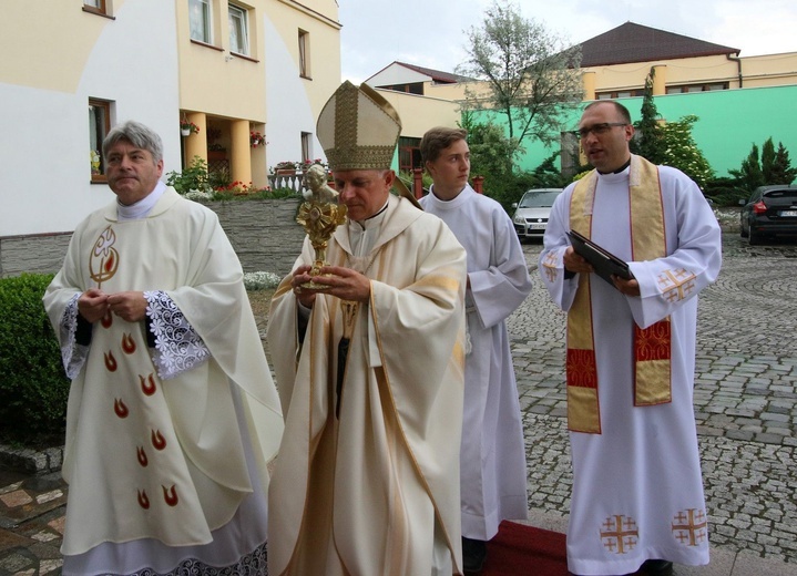 Abp Mieczysław Mokrzycki w Siemianowicach Śląskich-Bańgowie