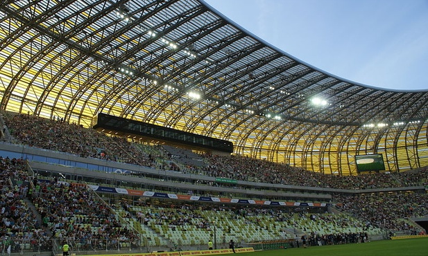 Finał europejskiego pucharu na stadionie w Gdańsku
