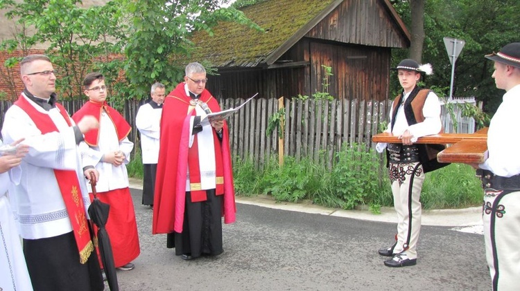 Peregrynacja symboli ŚDM w Czarnym Dunajcu - cz.1