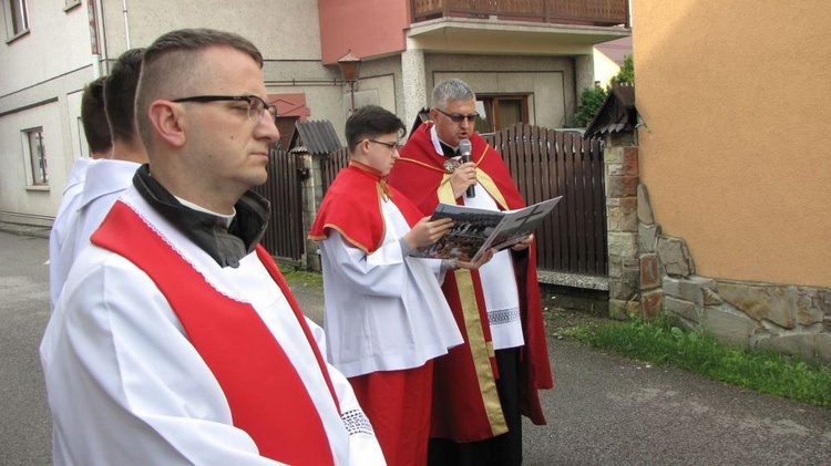 Peregrynacja symboli ŚDM w Czarnym Dunajcu - cz.1