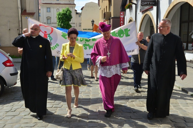 Niepełnosprawni na ulicy