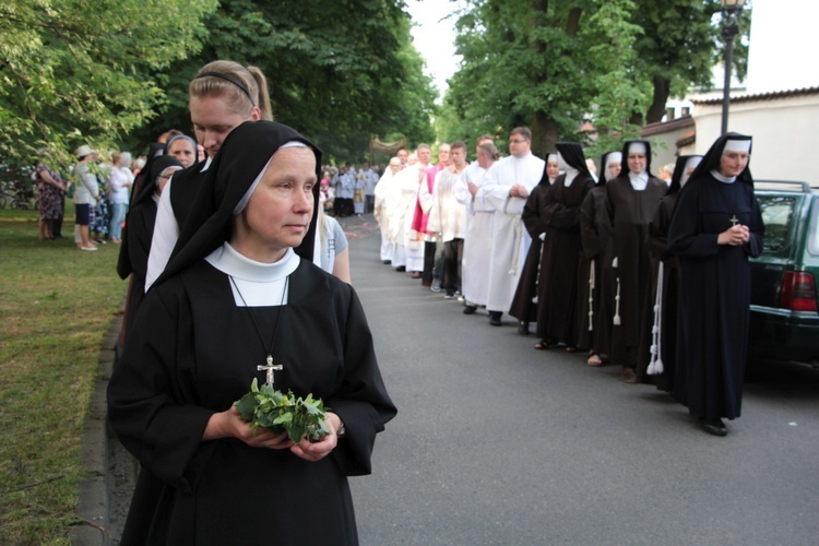 Zakończenie oktawy Bożego Ciała w Łowiczu