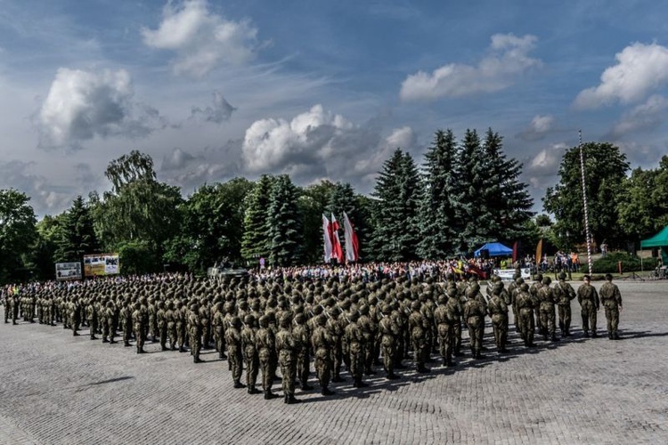 Żołnierska przysięga w Krośnie Odrzańskim