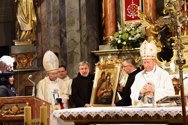 Koronacja obrazu Świętej Rodziny "Salus Infirmorum" u bonifratrów