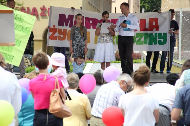 V Marsz dla Życia i Rodziny w Wodzisławiu Śl.