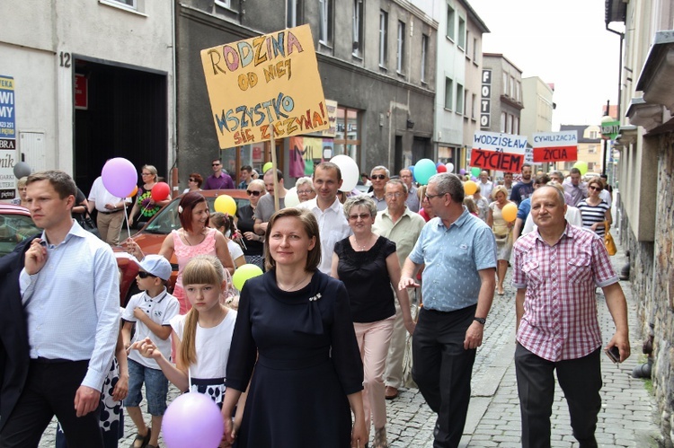 V Marsz dla Życia i Rodziny w Wodzisławiu Śl.