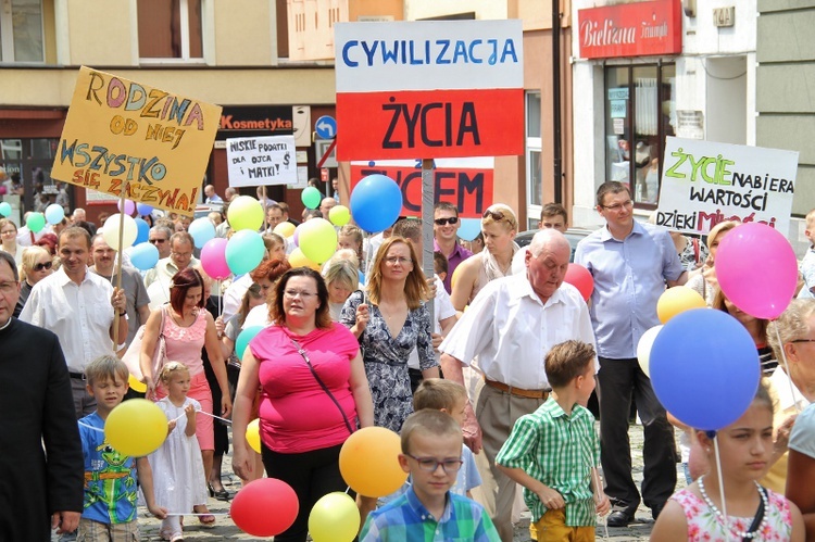 V Marsz dla Życia i Rodziny w Wodzisławiu Śl.