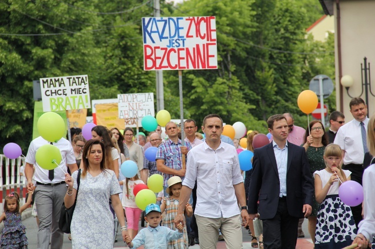 V Marsz dla Życia i Rodziny w Wodzisławiu Śl.