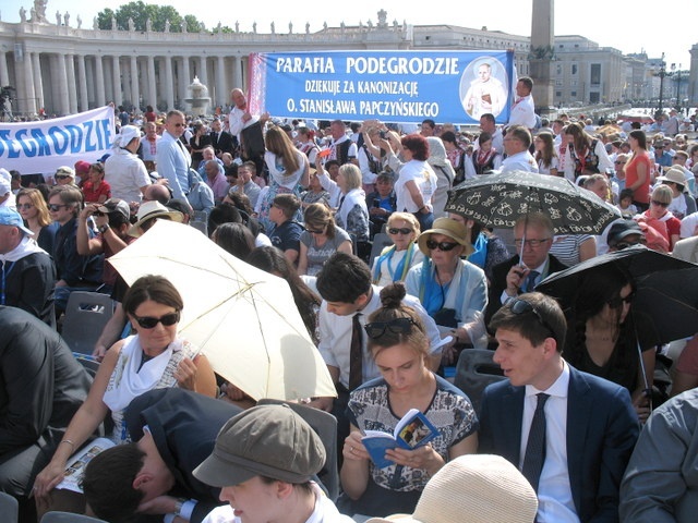 Kanonizacja o. Papczyńskiego w  Watykanie