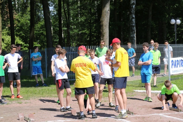 Diecezjalna spartakiada ministrantów w Zabrzegu - 2016