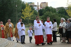 Msza św. w parku papieskim