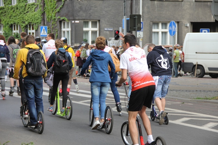 Pielgrzymka rolkowa do Rud