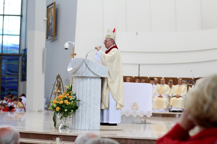 Jubileuszowa pielgrzymka archidiecezji lubelskiej do Łagiewnik