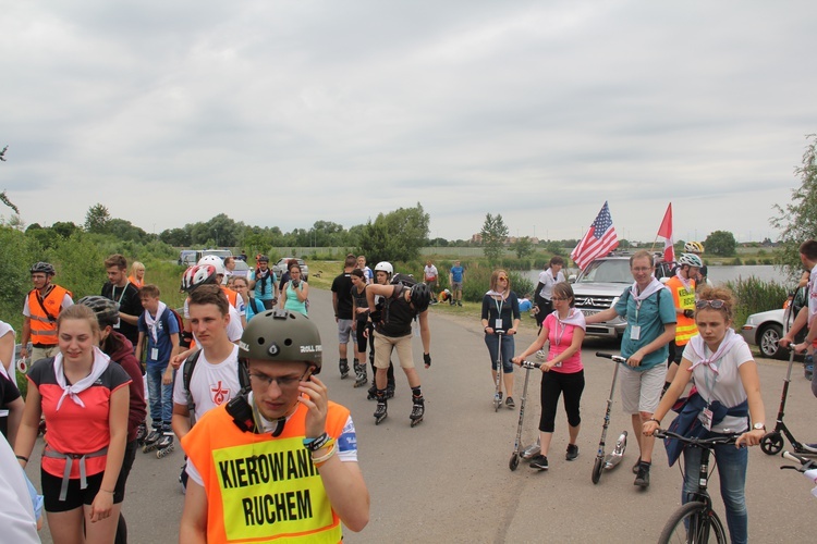 Przejazd z Paniówek do Rud Raciborskich