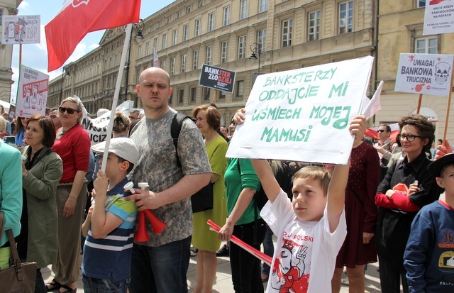 Protest frankowiczów