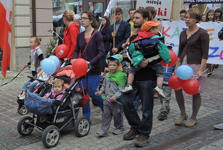 III Marsz dla Życia i Rodziny w Bielsku-Białej - 2016