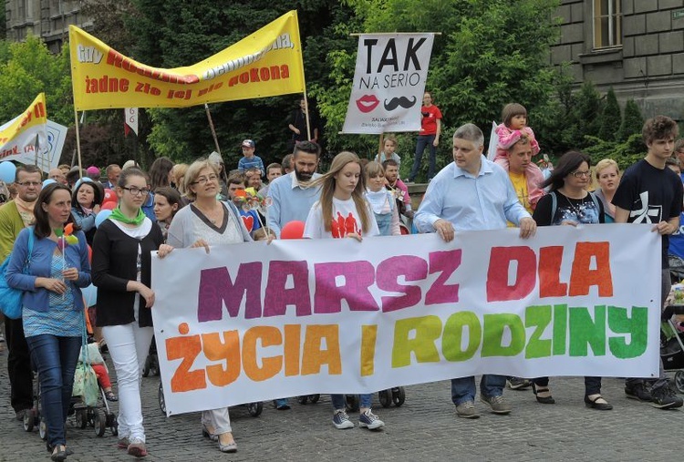 III Marsz dla Życia i Rodziny w Bielsku-Białej - 2016