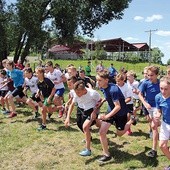 ►	Młodzi biegacze rywalizowali na symbolicznym dystansie 1050 m.