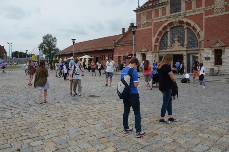 Flash mob wolontariuszy ŚDM