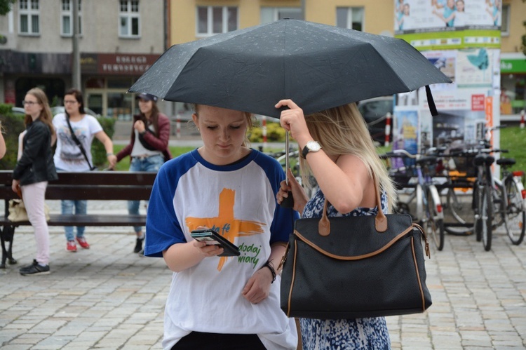 Flash mob wolontariuszy ŚDM