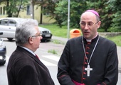 Wizyta prymasa Polski, abp. Wojciecha Polaka w KWK "Wujek"