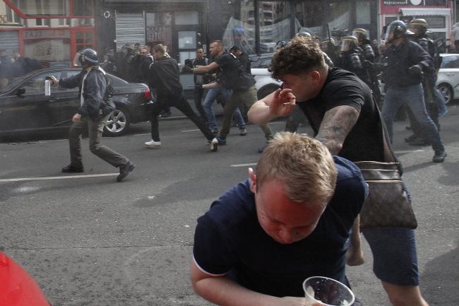 Zamieszki w Lille - 50 rannych
