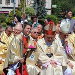 Poświęcenie pomnika św. abp. Bilczewskiego w Wilamowicach