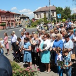 Poświęcenie pomnika św. abp. Bilczewskiego w Wilamowicach